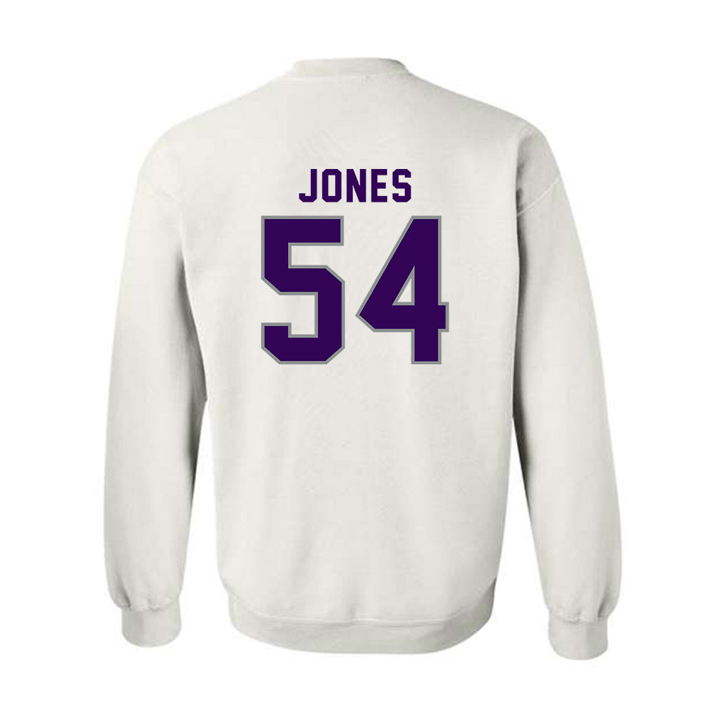 Kansas State - NCAA Football : Keiton Jones - Wildcat hand sign Crewneck Sweatshirt-1