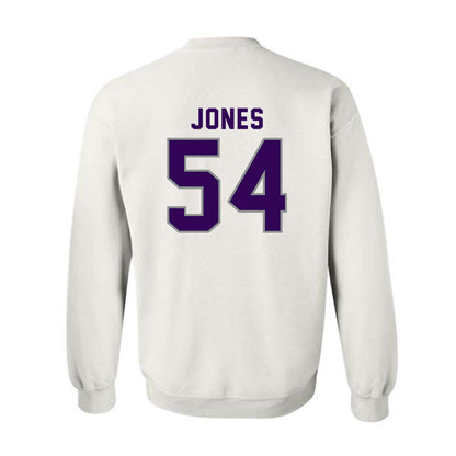 Kansas State - NCAA Football : Keiton Jones - Wildcat hand sign Crewneck Sweatshirt-1