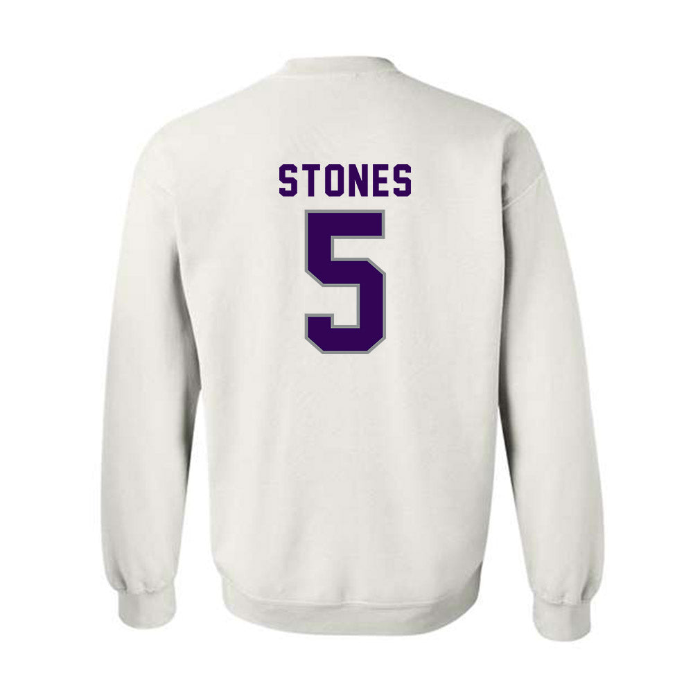 Kansas State - NCAA Women's Volleyball : Avery Stones - Wildcat hand sign Crewneck Sweatshirt-1