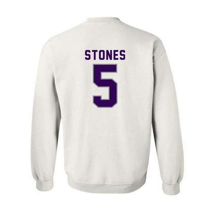 Kansas State - NCAA Women's Volleyball : Avery Stones - Wildcat hand sign Crewneck Sweatshirt-1