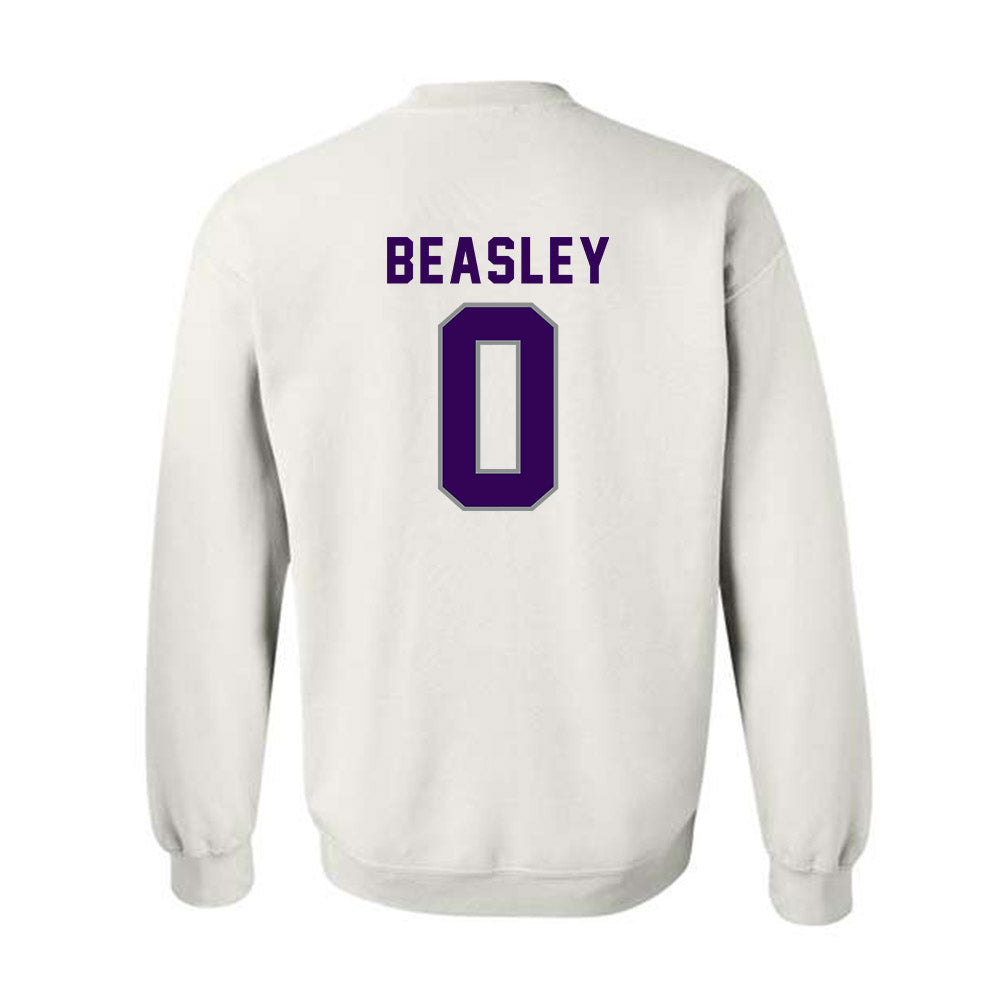 Kansas State - NCAA Football : Koy Beasley - Wildcat hand sign Crewneck Sweatshirt-1
