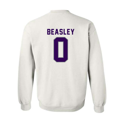 Kansas State - NCAA Football : Koy Beasley - Wildcat hand sign Crewneck Sweatshirt-1