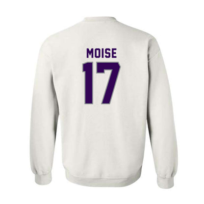 Kansas State - NCAA Football : Adonis Moise - Wildcat hand sign Crewneck Sweatshirt-1