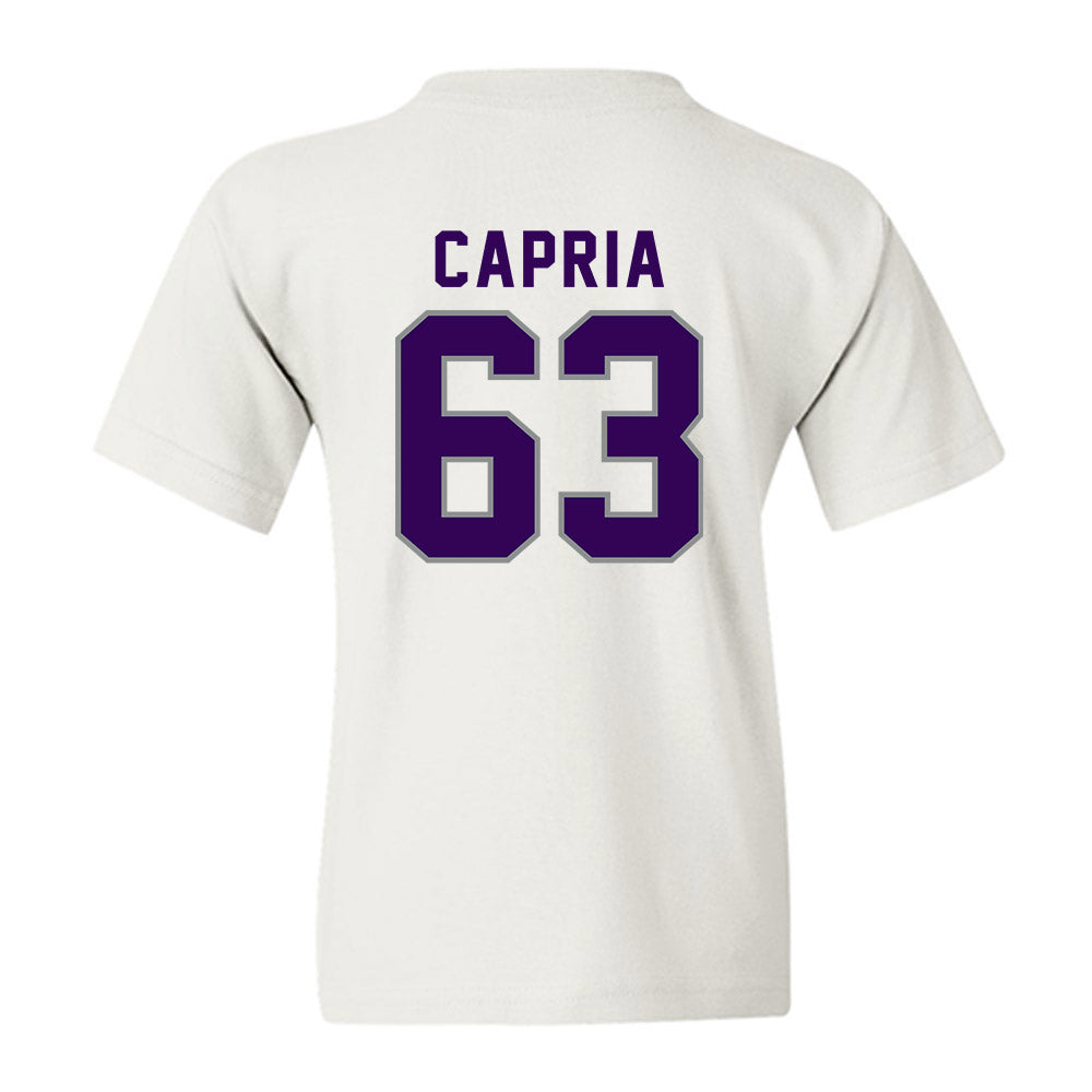 Kansas State - NCAA Football : Michael Capria - Wildcat hand sign Youth T-Shirt-1