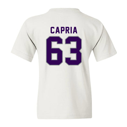 Kansas State - NCAA Football : Michael Capria - Wildcat hand sign Youth T-Shirt-1