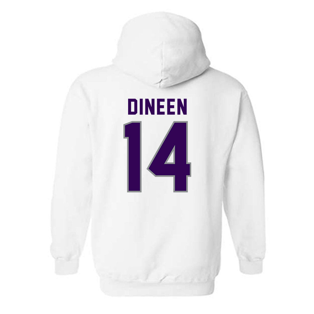 Kansas State - NCAA Football : Jet Dineen - Wildcat hand sign Hooded Sweatshirt-1
