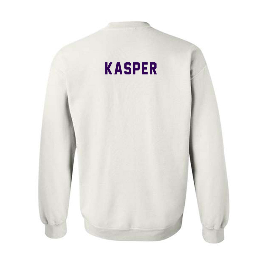 Kansas State - NCAA Women's Track & Field : Reese Kasper - Wildcat hand sign Crewneck Sweatshirt-1