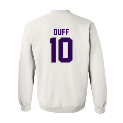 Kansas State - NCAA Football : Dillon Duff - Wildcat hand sign Crewneck Sweatshirt-1