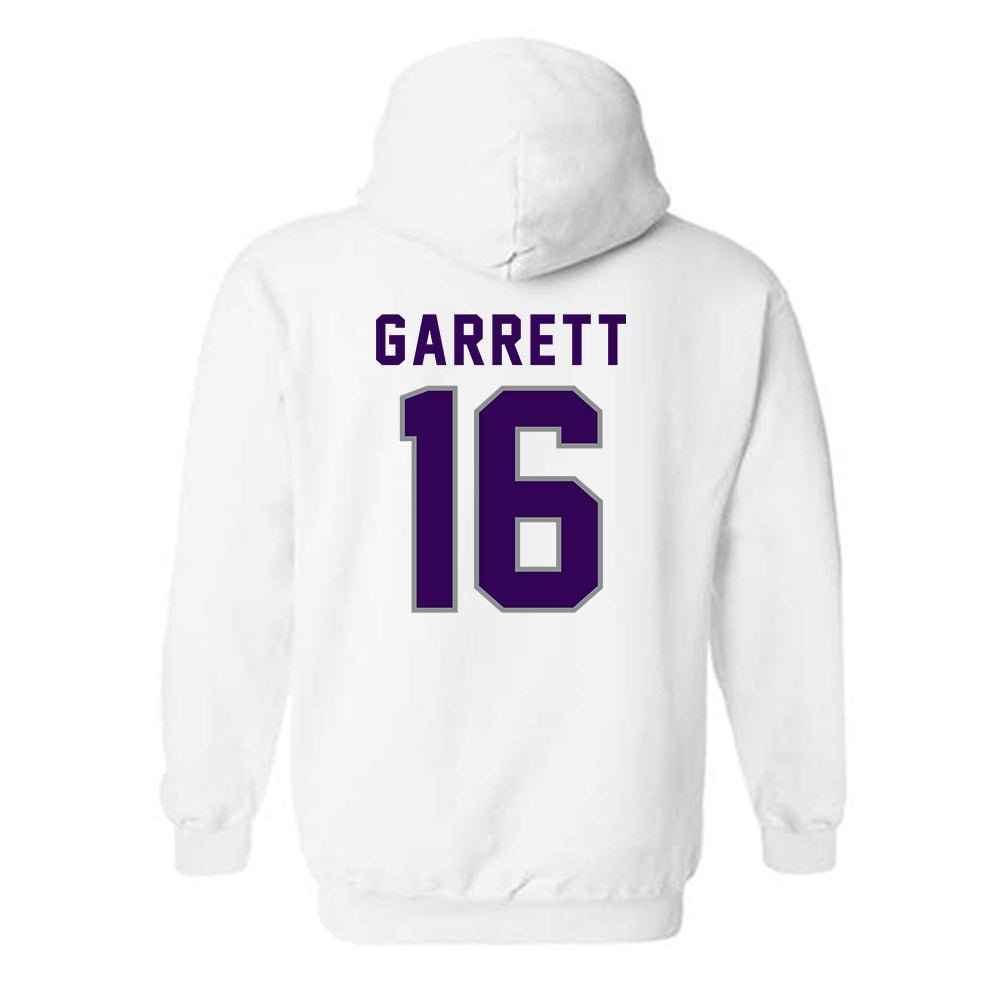 Kansas State - NCAA Women's Soccer : Ava Garrett - Wildcat hand sign Hooded Sweatshirt-1