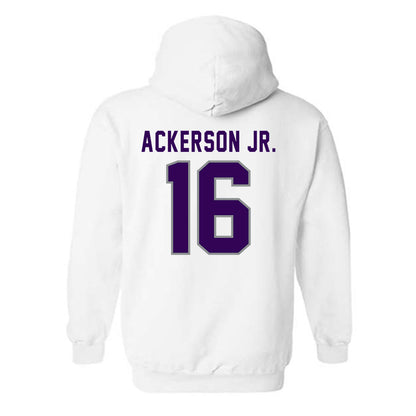 Kansas State - NCAA Football : Dj Ackerson Jr. - Wildcat hand sign Hooded Sweatshirt-1