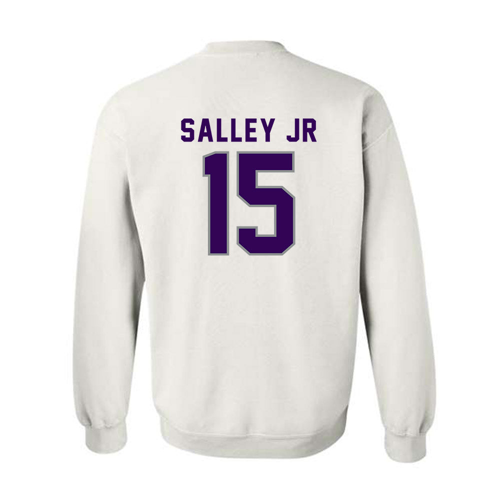 Kansas State - NCAA Football : Derrick Salley jr - Wildcat hand sign Crewneck Sweatshirt-1
