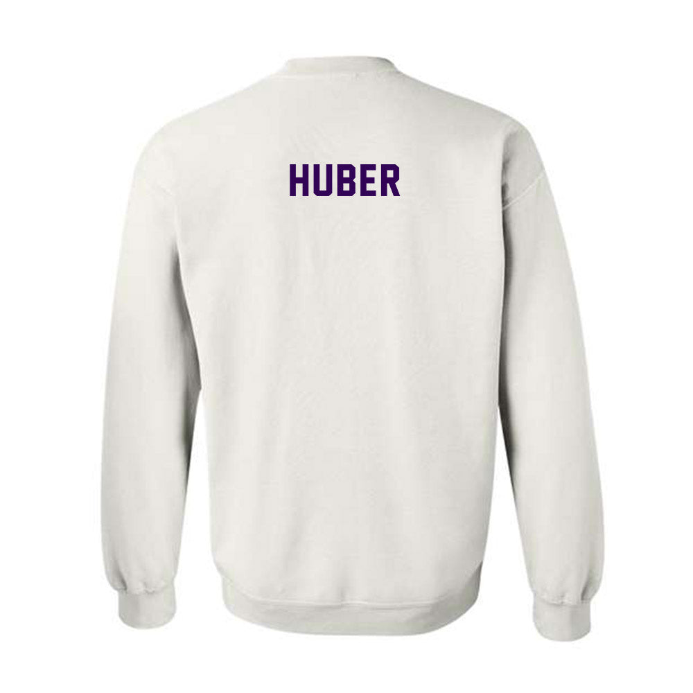 Kansas State - NCAA Women's Rowing : Kendall Huber - Wildcat hand sign Crewneck Sweatshirt-1