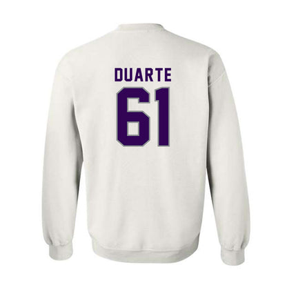 Kansas State - NCAA Football : Chase Duarte - Wildcat hand sign Crewneck Sweatshirt-1
