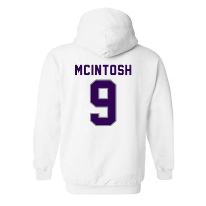 Kansas State - NCAA Football : Donovan McIntosh - Wildcat hand sign Hooded Sweatshirt-1
