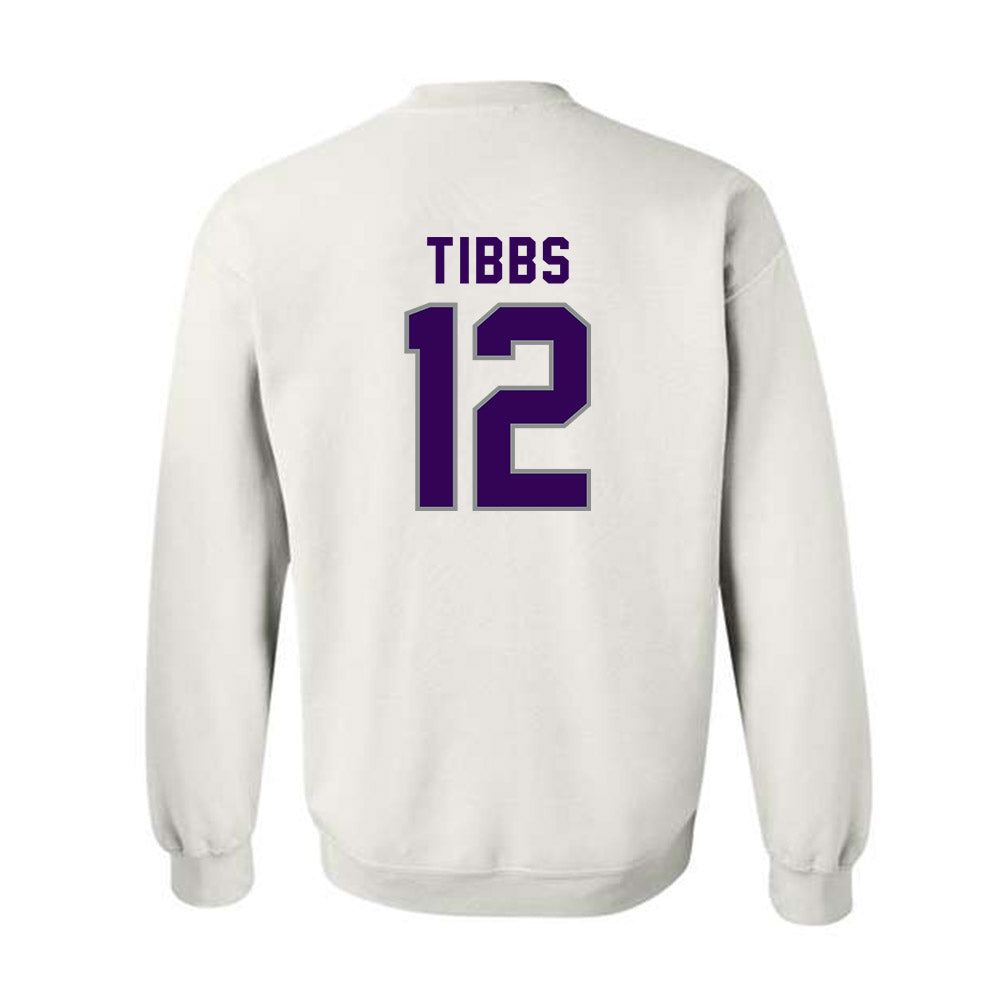 Kansas State - NCAA Football : Jaron Tibbs - Wildcat hand sign Crewneck Sweatshirt-1