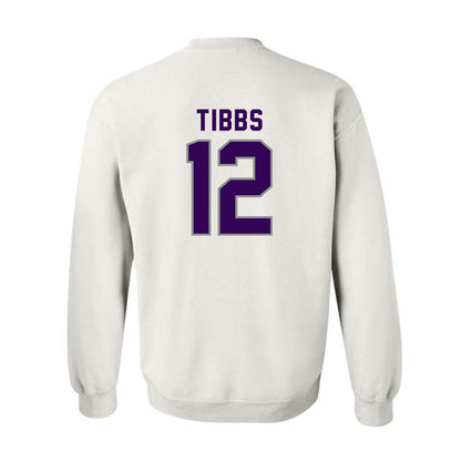 Kansas State - NCAA Football : Jaron Tibbs - Wildcat hand sign Crewneck Sweatshirt-1