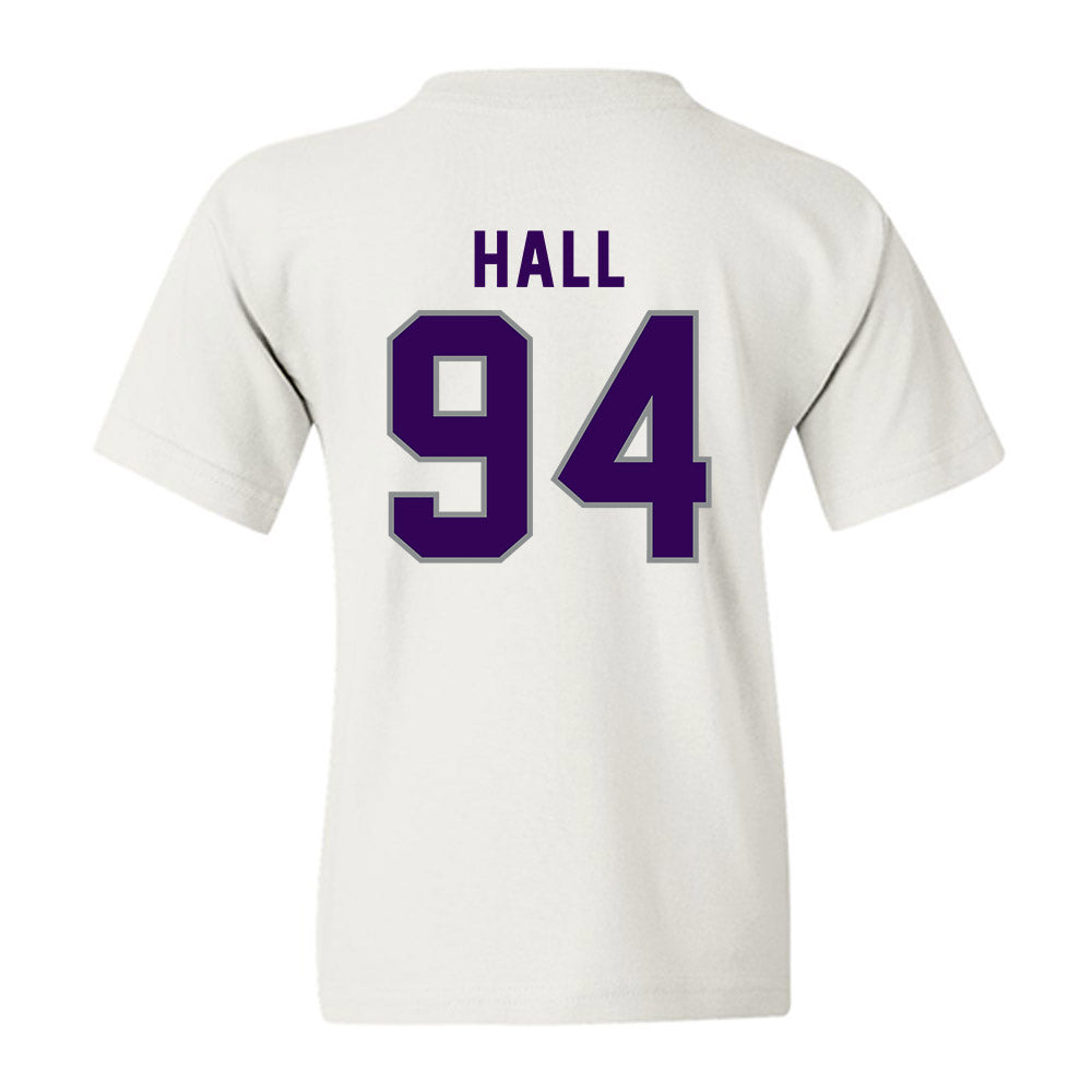 Kansas State - NCAA Football : Kingston Hall - Wildcat hand sign Youth T-Shirt-1