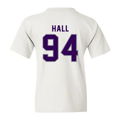 Kansas State - NCAA Football : Kingston Hall - Wildcat hand sign Youth T-Shirt-1