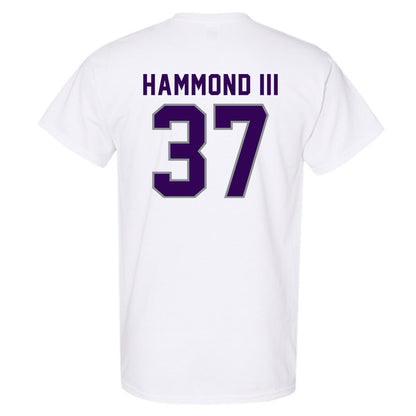 Kansas State - NCAA Football : Robert Hammond III - Wildcat hand sign T-Shirt-1