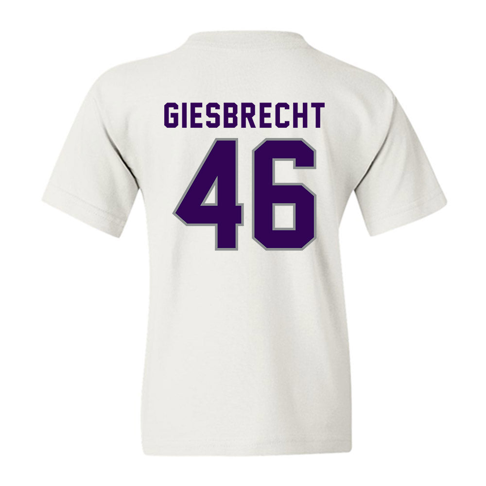Kansas State - NCAA Baseball : Ethan Giesbrecht - Wildcat hand sign Youth T-Shirt-1