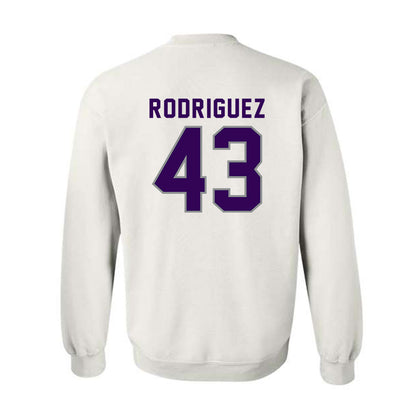 Kansas State - NCAA Football : Luis Rodriguez - Wildcat hand sign Crewneck Sweatshirt-1