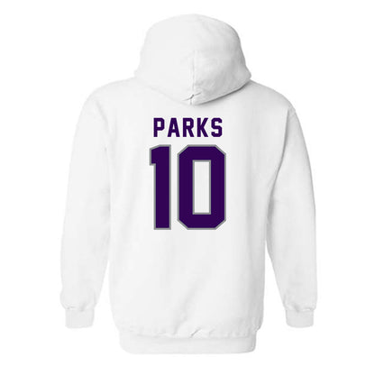 Kansas State - NCAA Women's Basketball : mikayla parks - Wildcat hand sign Hooded Sweatshirt-1