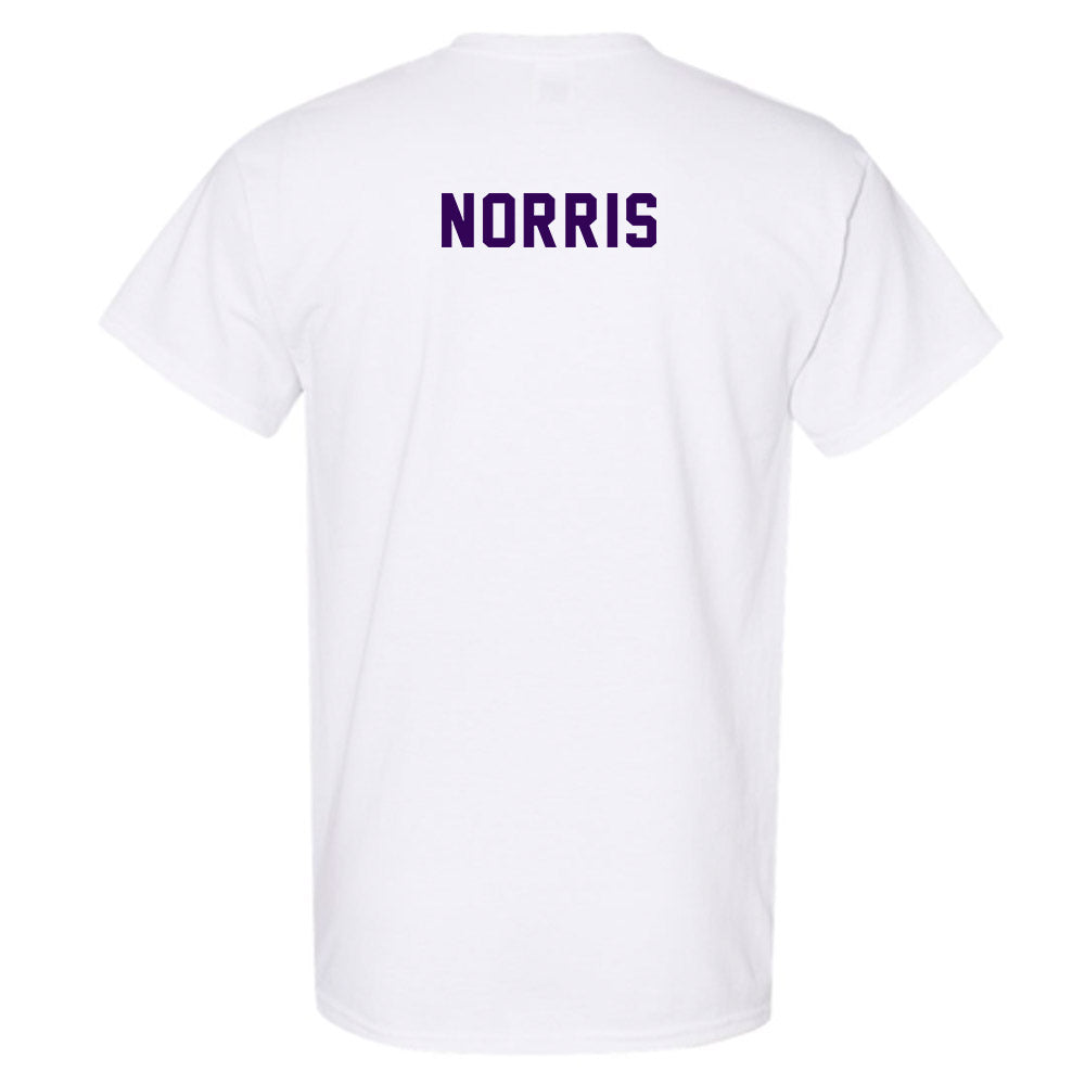 Kansas State - NCAA Men's Track & Field : Jacob Norris - Wildcat hand sign T-Shirt-1