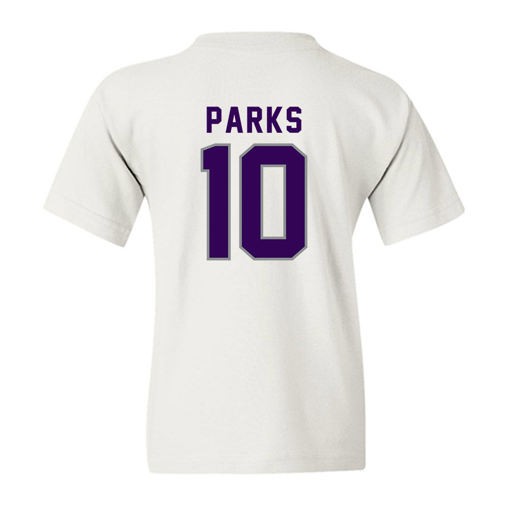 Kansas State - NCAA Women's Basketball : mikayla parks - Wildcat hand sign Youth T-Shirt-1