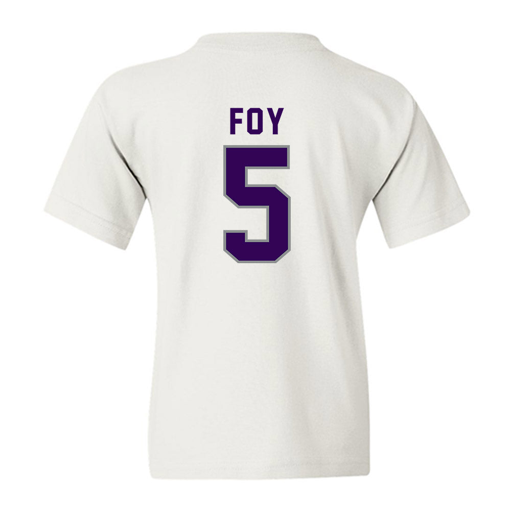 Kansas State - NCAA Women's Basketball : Aniya' Foy - Wildcat hand sign Youth T-Shirt-1