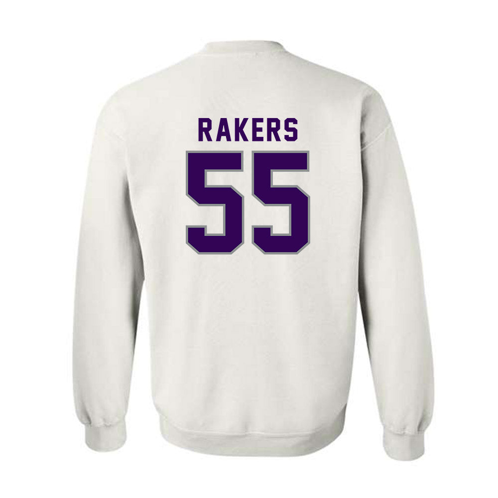 Kansas State - NCAA Football : Kyle Rakers - Wildcat hand sign Crewneck Sweatshirt-1