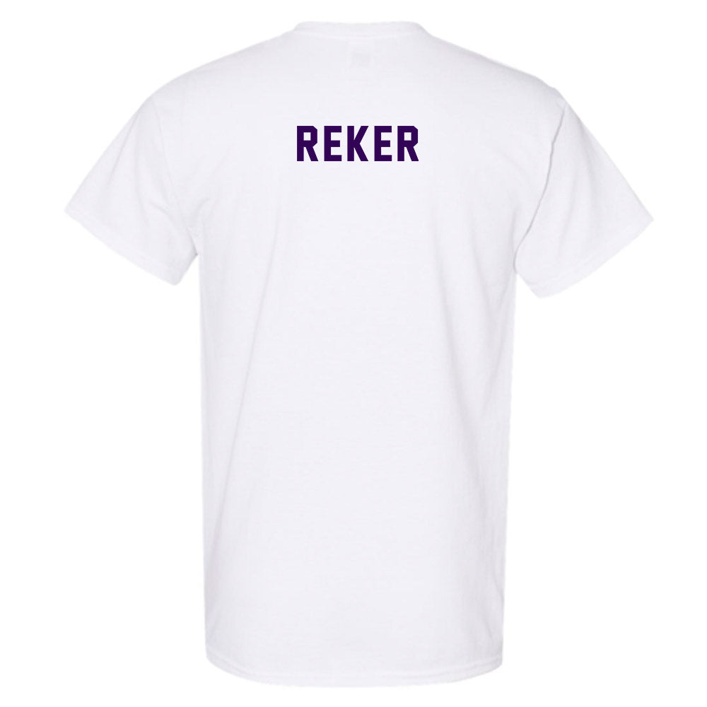 Kansas State - NCAA Women's Rowing : Regan Reker - Wildcat hand sign T-Shirt-1