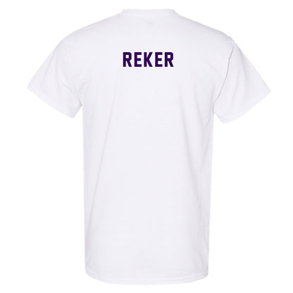 Kansas State - NCAA Women's Rowing : Regan Reker - Wildcat hand sign T-Shirt-1