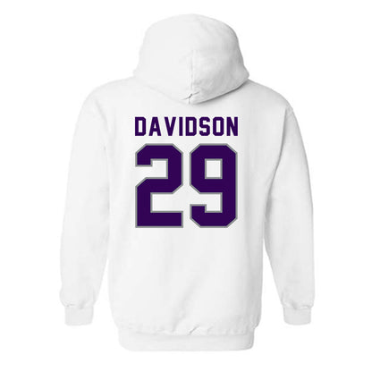 Kansas State - NCAA Football : Dylan Davidson - Wildcat hand sign Hooded Sweatshirt-1