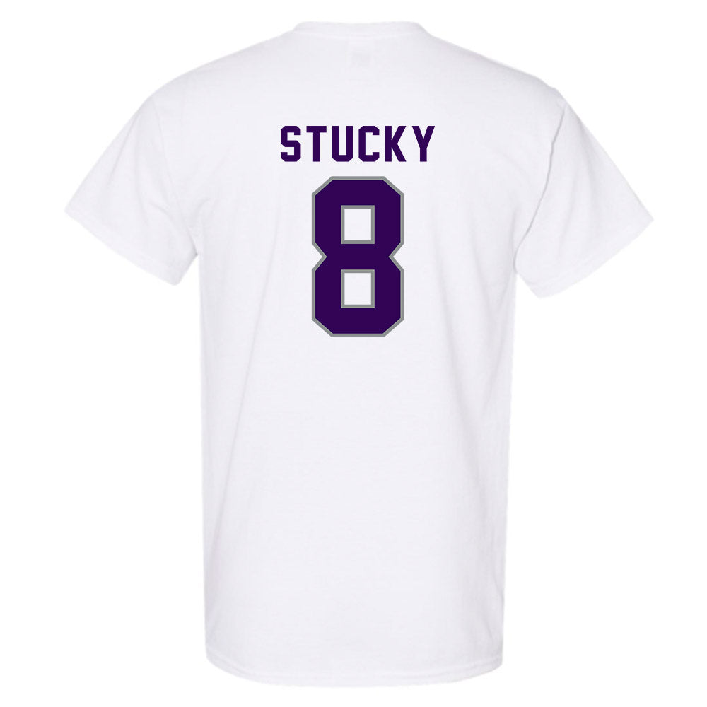 Kansas State - NCAA Women's Volleyball : Camdyn Stucky - Wildcat hand sign T-Shirt-1