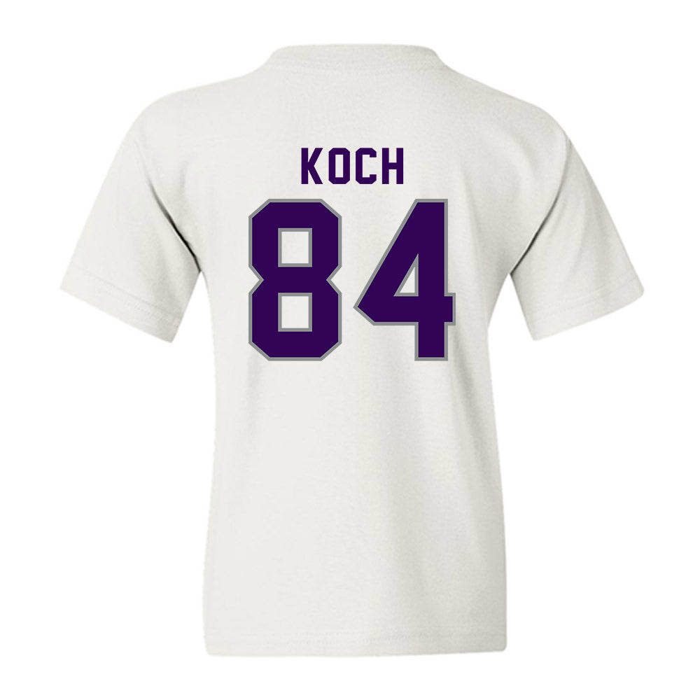 Kansas State - NCAA Football : Isaac Koch - Wildcat hand sign Youth T-Shirt-1