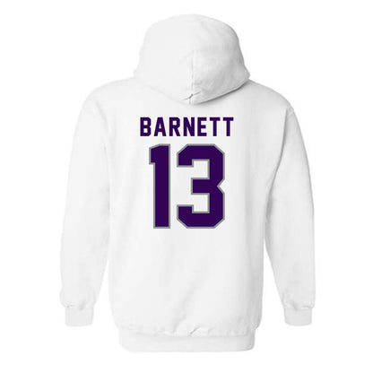 Kansas State - NCAA Football : Blake Barnett - Wildcat hand sign Hooded Sweatshirt-1