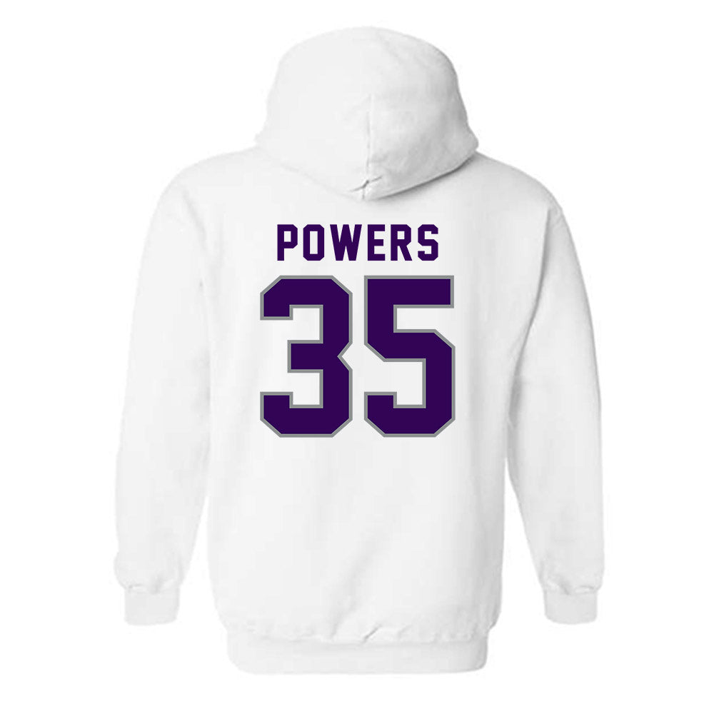 Kansas State - NCAA Football : Gabe Powers - Wildcat hand sign Hooded Sweatshirt-1