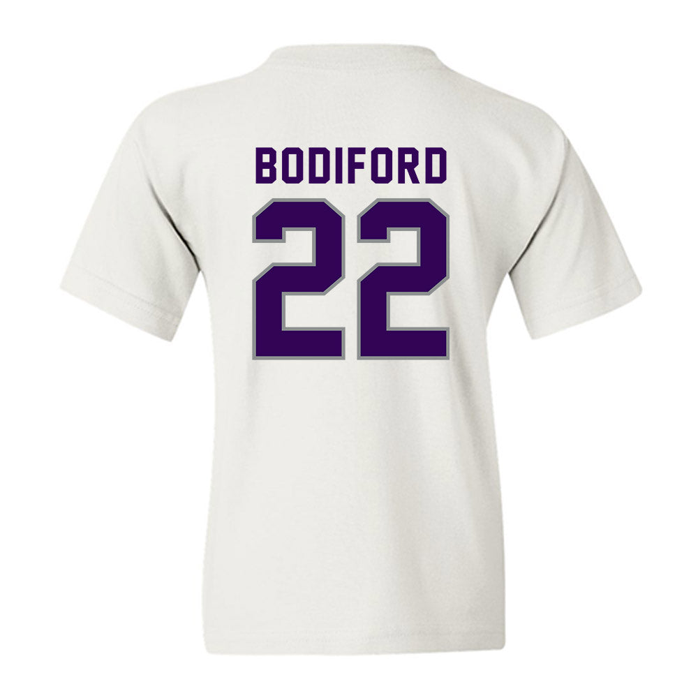 Kansas State - NCAA Football : Makari Bodiford - Wildcat hand sign Youth T-Shirt-1