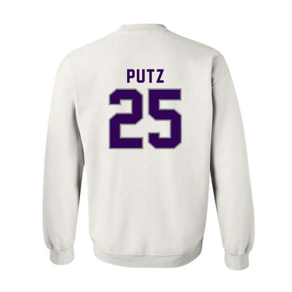 Kansas State - NCAA Baseball : Rohan Putz - Wildcat hand sign Crewneck Sweatshirt-1