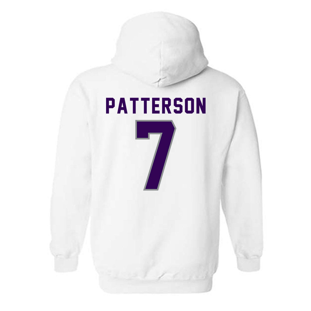 Kansas State - NCAA Football : Kaleb Patterson - Wildcat hand sign Hooded Sweatshirt-1