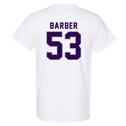 Kansas State - NCAA Football : Lamarcus Barber - Wildcat hand sign T-Shirt-1