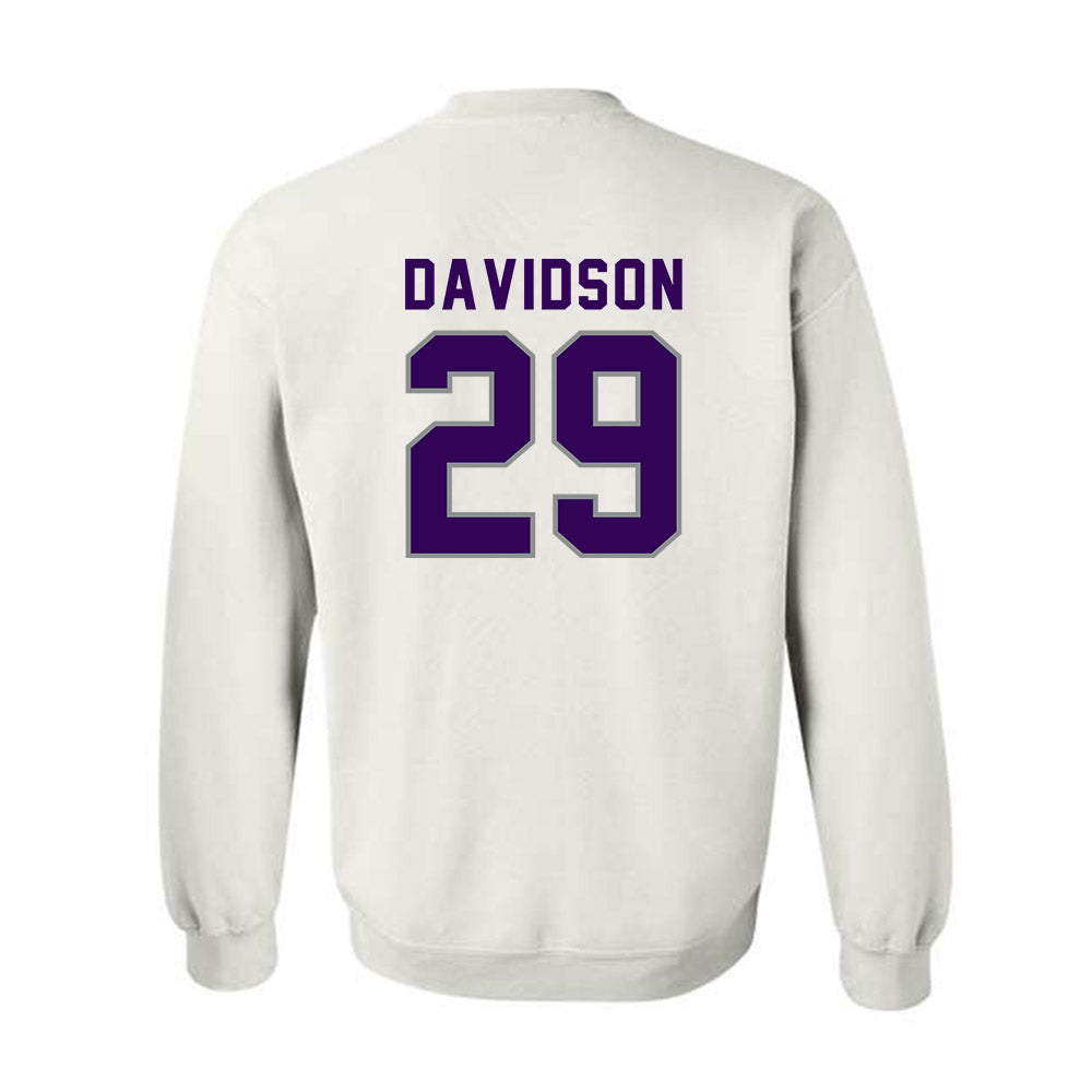 Kansas State - NCAA Football : Dylan Davidson - Wildcat hand sign Crewneck Sweatshirt-1