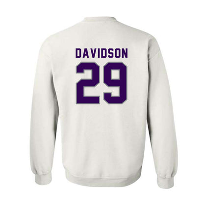 Kansas State - NCAA Football : Dylan Davidson - Wildcat hand sign Crewneck Sweatshirt-1