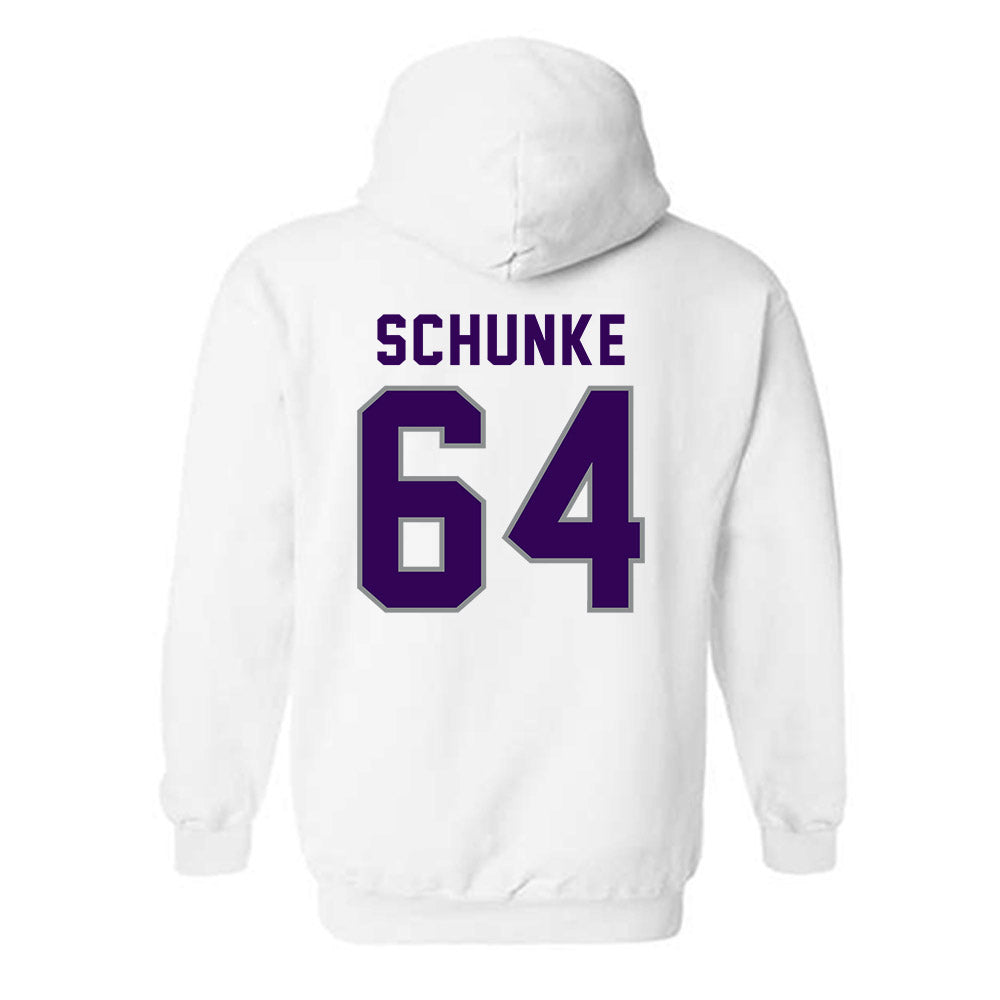 Kansas State - NCAA Football : Navarro Schunke - Wildcat hand sign Hooded Sweatshirt-1