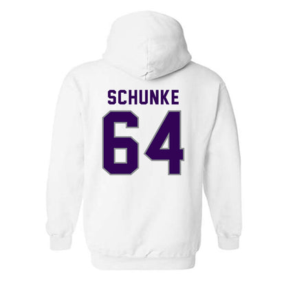 Kansas State - NCAA Football : Navarro Schunke - Wildcat hand sign Hooded Sweatshirt-1
