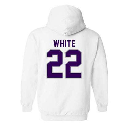 Kansas State - NCAA Women's Basketball : Ramiya White - Wildcat hand sign Hooded Sweatshirt-1