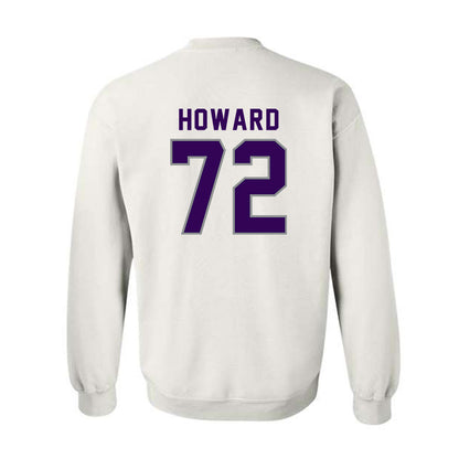 Kansas State - NCAA Football : Ryan Howard - Wildcat hand sign Crewneck Sweatshirt-1
