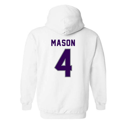 Kansas State - NCAA Football : Mekhi Mason - Wildcat hand sign Hooded Sweatshirt-1