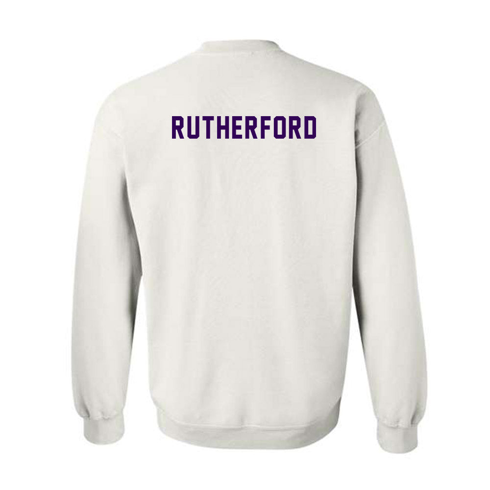 Kansas State - NCAA Women's Rowing : Alexis Rutherford - Wildcat hand sign Crewneck Sweatshirt-1