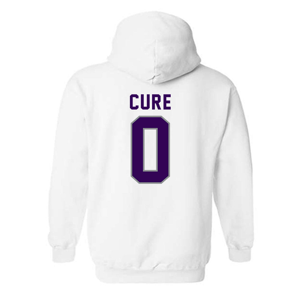 Kansas State - NCAA Football : Linkon Cure - Wildcat hand sign Hooded Sweatshirt-1